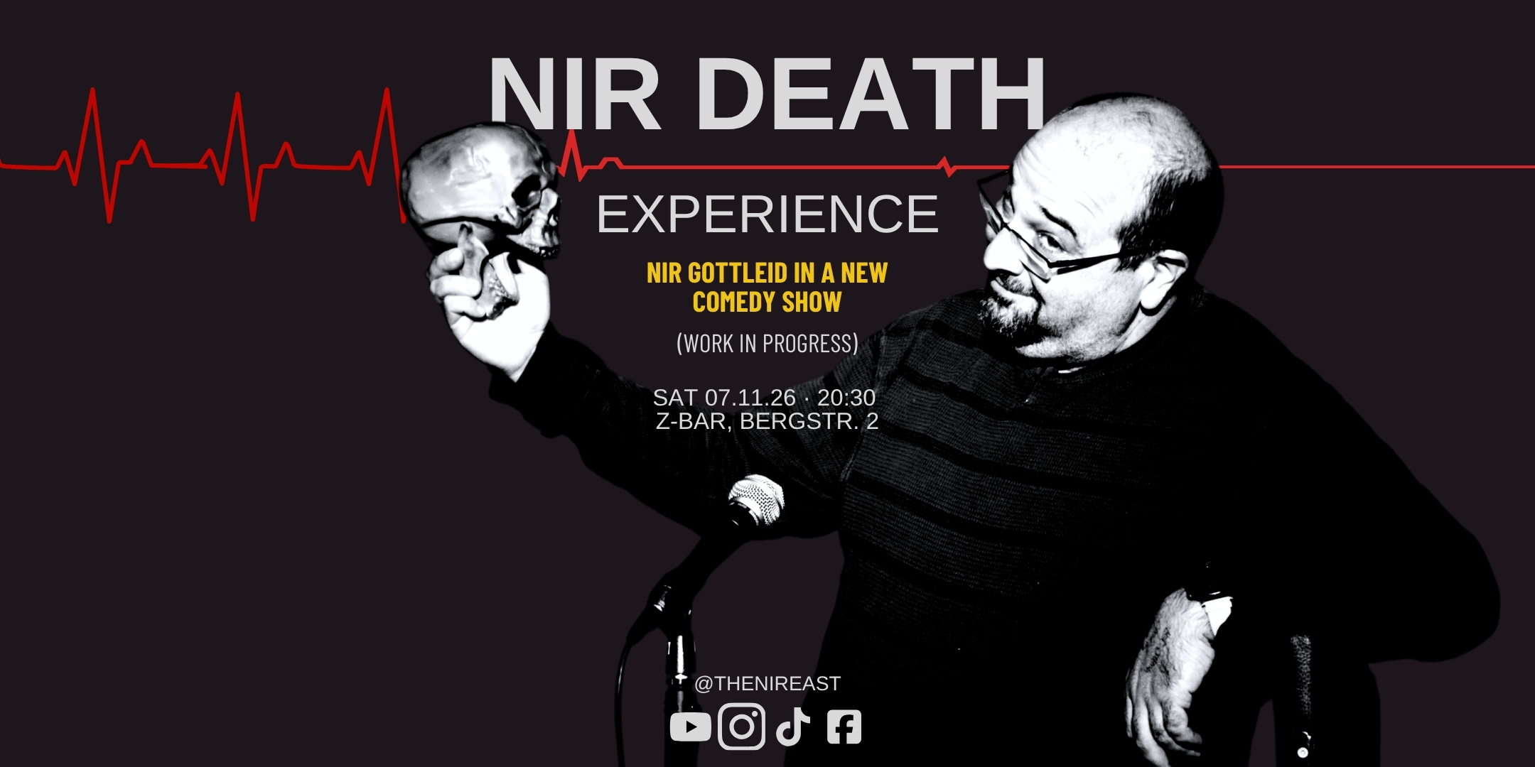 ENGLISH COMEDY - The Nir Death Experience - Comedy Show in English