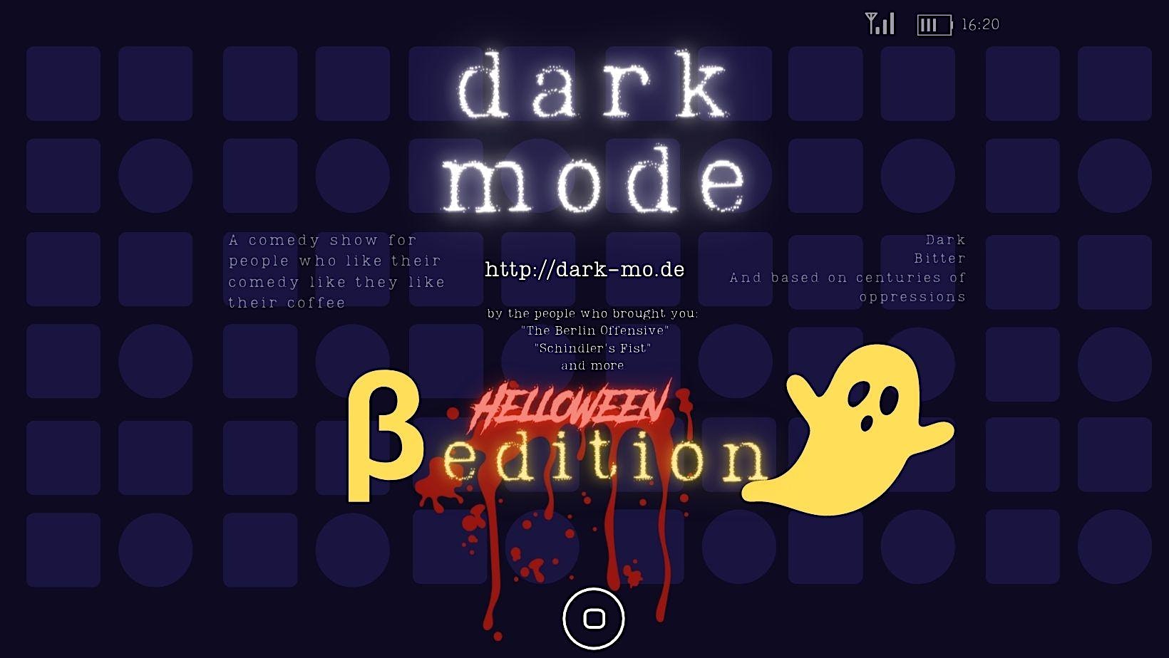 Dark Mode Late Show #4 – Helloween Beta Mode