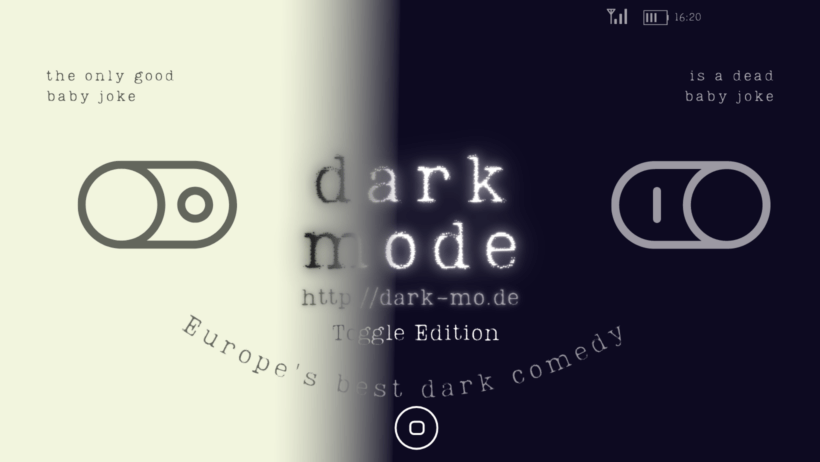 Dark Mode Late Show #5 – Toggle Edition