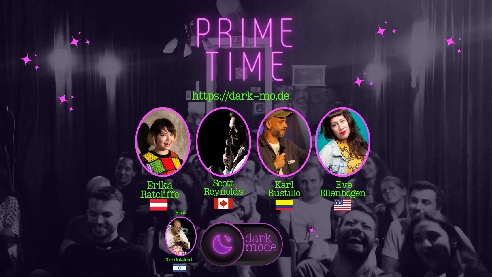 Dark Mode #49 Prime Time! Berlin’s Premiere Dark Comedy Show!