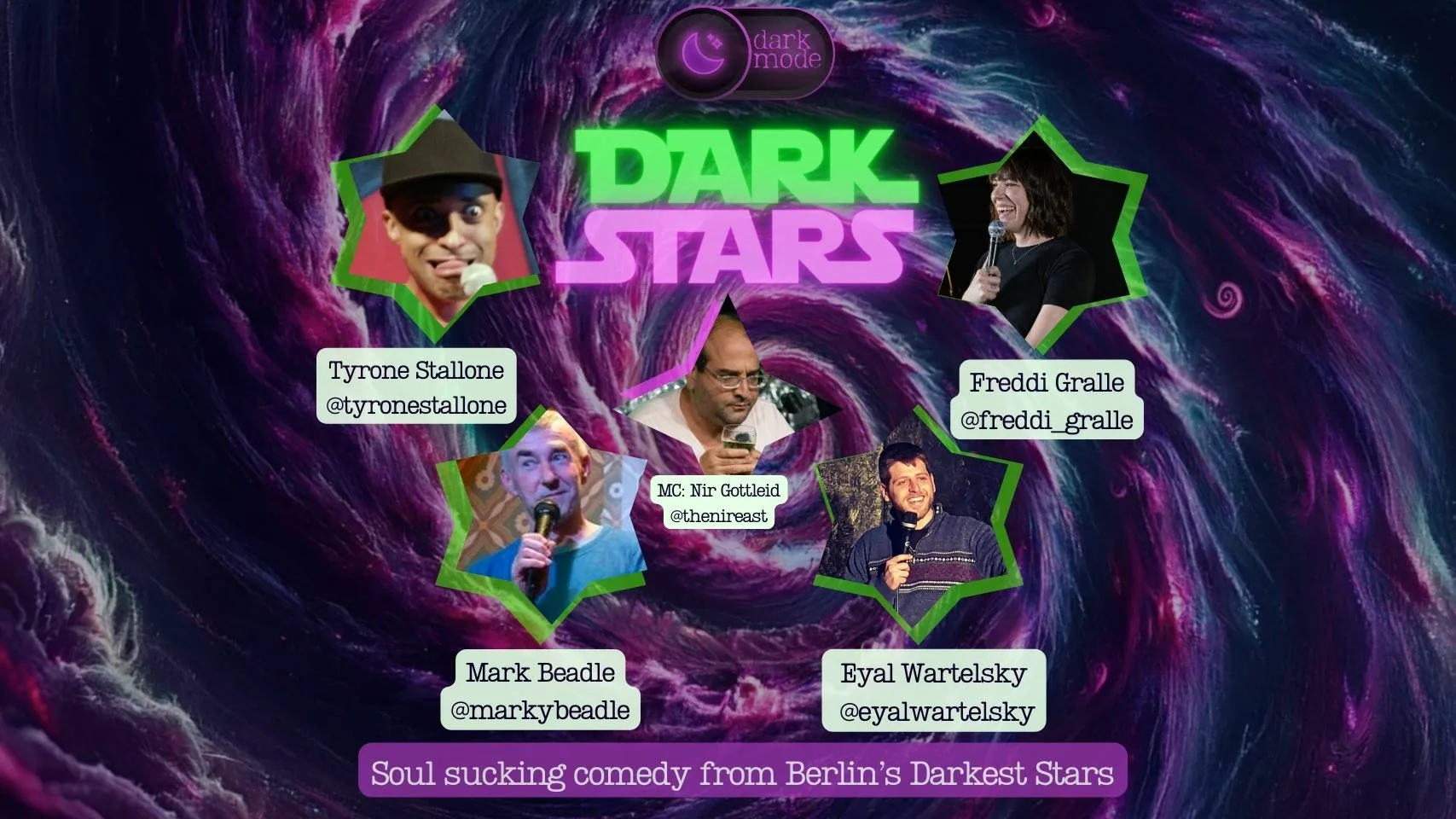 Dark Stars – Berlin Darkest Stars Shine Brightest! Dark Mode #77