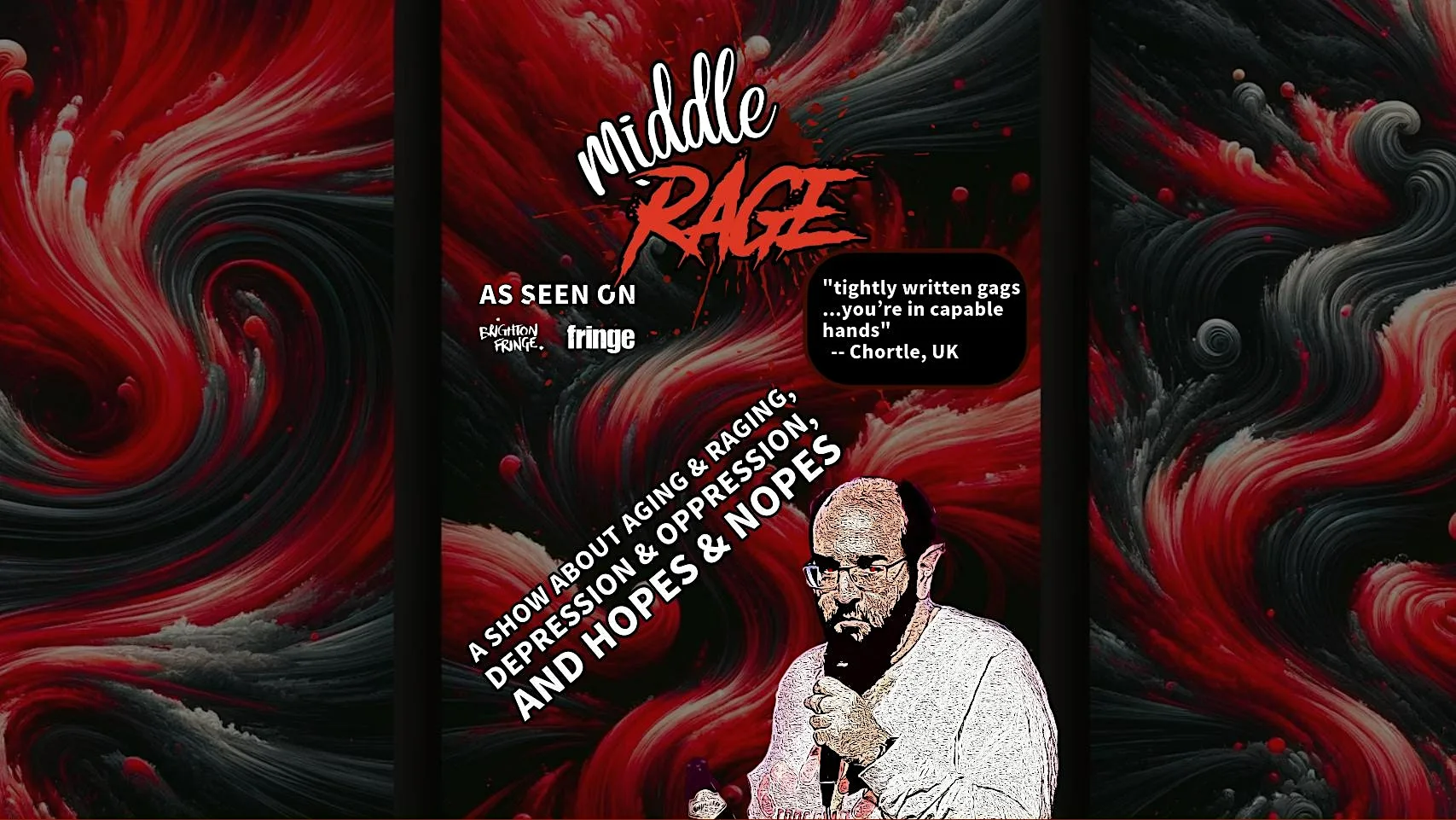 Dark Mode #75 – Dark Stars -Middle Rage – a show about aging and raging