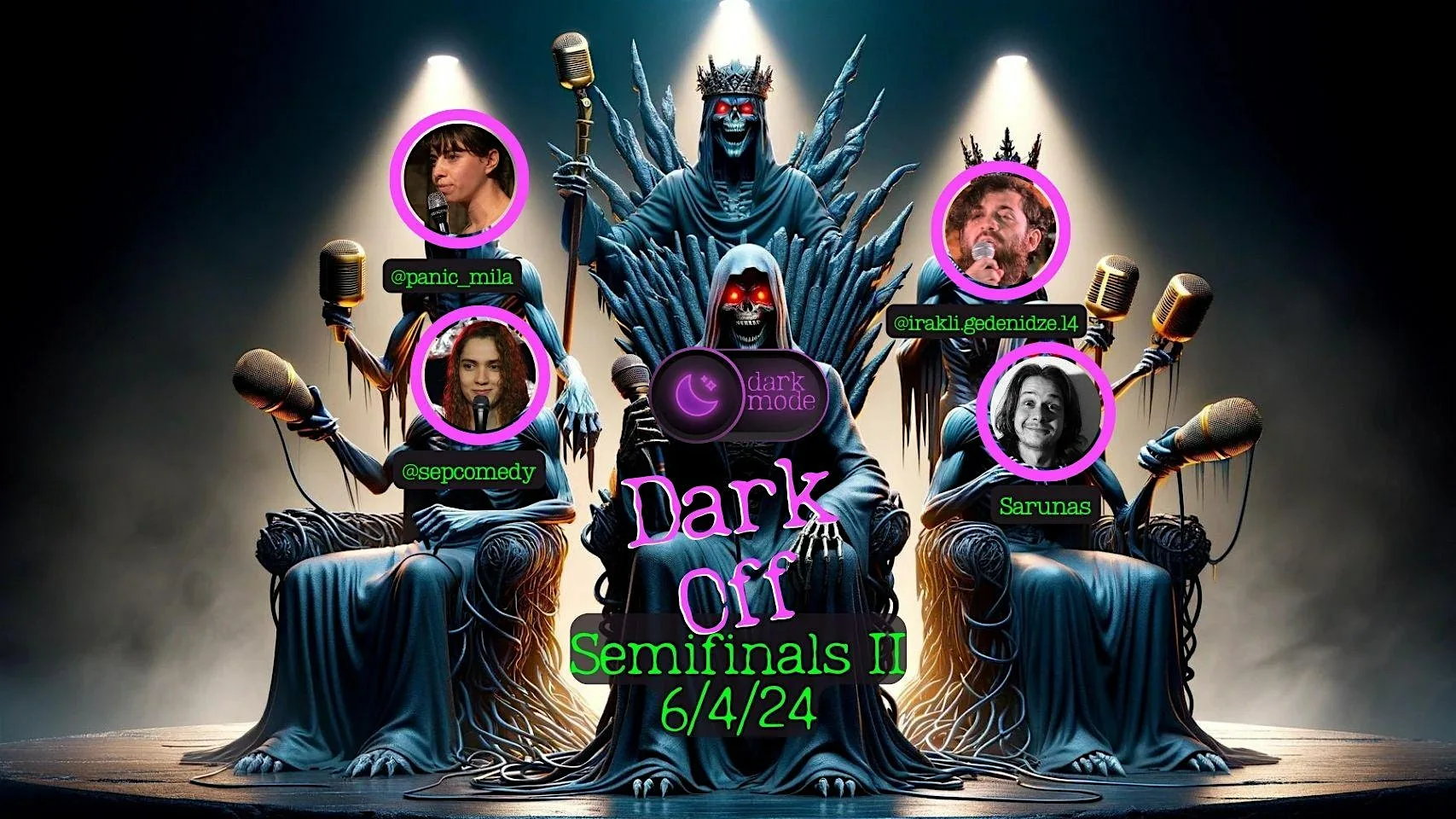 Dark Mode #84 –  Dark Off – Semi Finals!